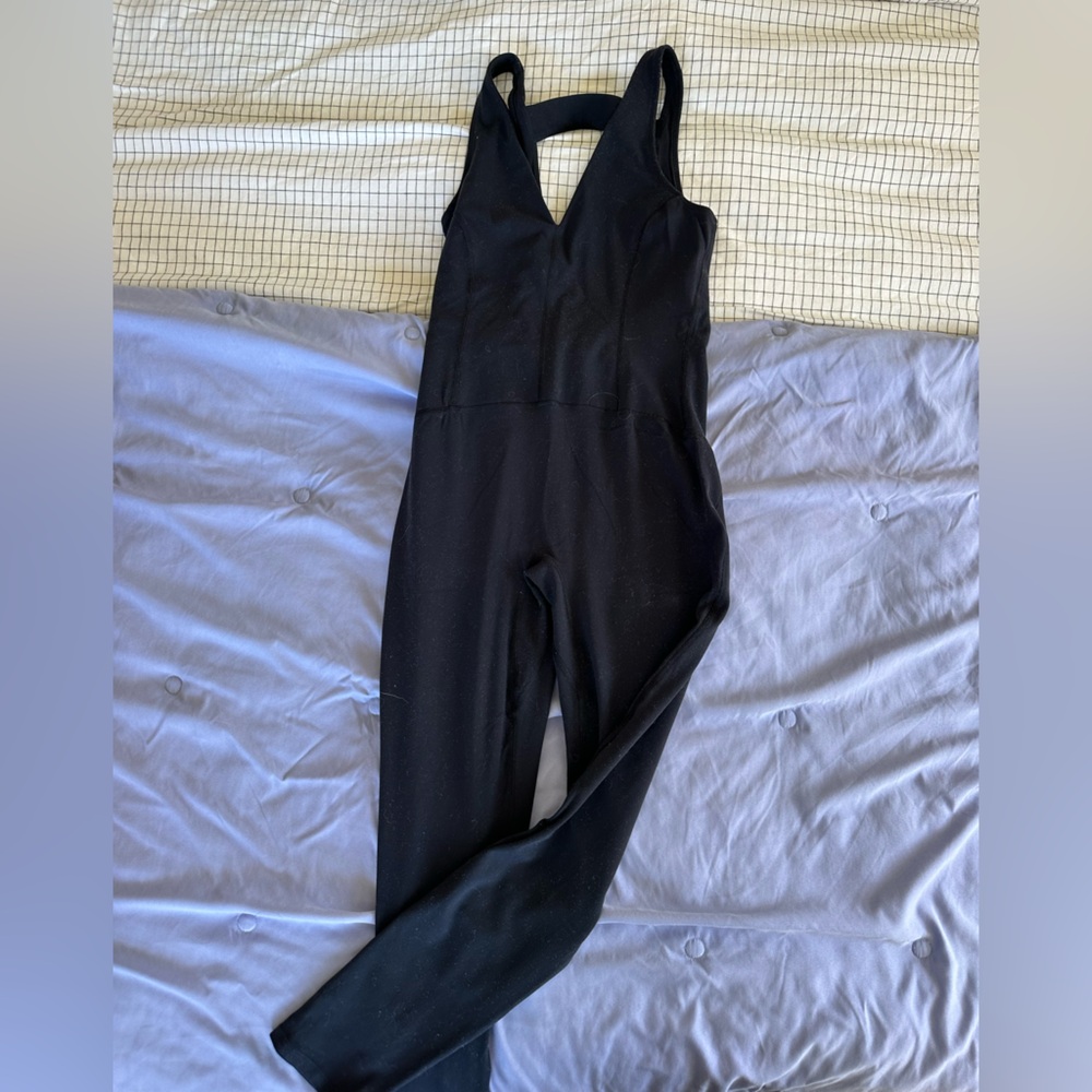 FP Movement by Free People Sleek Black Jumpsuit